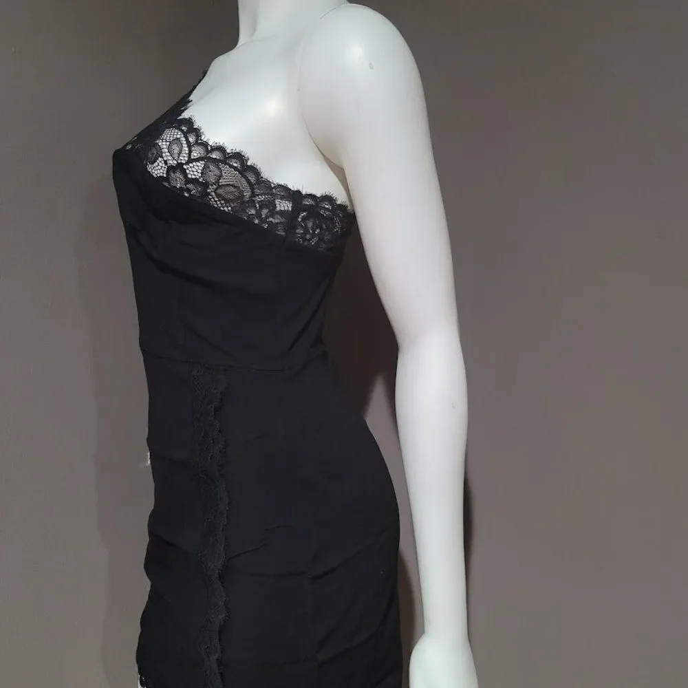 Free People Premonitions Bodycon Dress Black